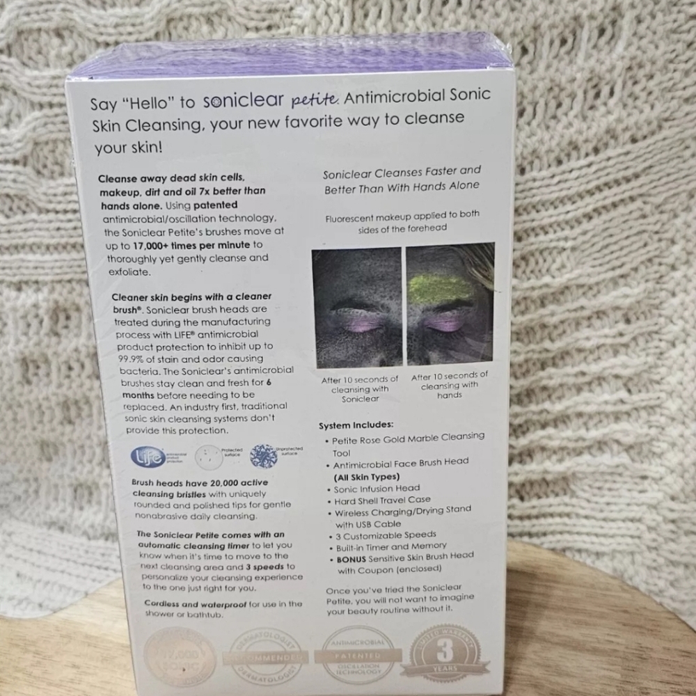 Michael Todd Soniclear Petite Skin Cleansing System NEVER OPENED - Picture 3 of 6